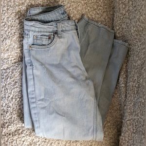 Light blue jeans